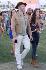 EMILY RATAJKOWSKI Out with Friends at Coachella Festival in Indio 04/14/2017