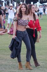 EMILY RATAJKOWSKI Out with Friends at Coachella Festival in Indio 04/14/2017