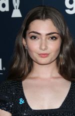 EMILY ROBINSON at 2017 Glaad Media Awards in Los Angeles 04/01/2017