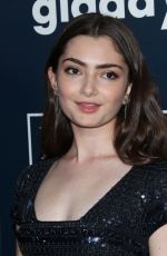 EMILY ROBINSON at 2017 Glaad Media Awards in Los Angeles 04/01/2017
