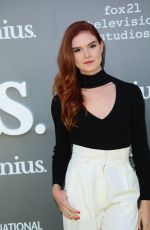 EMILY TYRA at National Geographic’s Genius Premiere in Los Angeles 04/24/2017