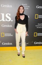 EMILY TYRA at National Geographic’s Genius Premiere in Los Angeles 04/24/2017
