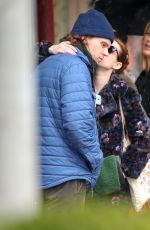 EMMA ROBERTS and Evan Peters Out in New York 04/04/2017