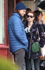 EMMA ROBERTS and Evan Peters Out in New York 04/04/2017