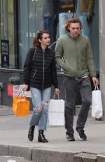 EMMA ROBERTS and Evan Peters Out in New York 04/23/2017