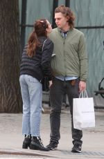 EMMA ROBERTS and Evan Peters Out in New York 04/23/2017