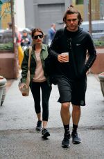 EMMA ROBERTS and Evan Peters Out in New York 04/26/2017