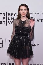 EMMA ROBERTS at Dabka Premiere at 2017 Tribeca Film Festival 04/27/2017