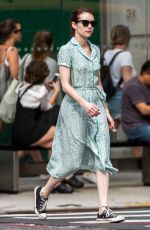 EMMA ROBERTS Out and About in New York 04/29/2017