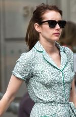 EMMA ROBERTS Out and About in New York 04/29/2017