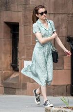 EMMA ROBERTS Out and About in New York 04/29/2017
