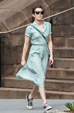 EMMA ROBERTS Out and About in New York 04/29/2017
