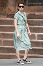 EMMA ROBERTS Out and About in New York 04/29/2017