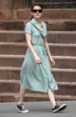 EMMA ROBERTS Out and About in New York 04/29/2017