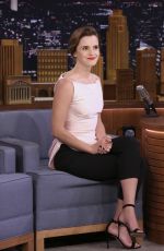 EMMA WATSON at Jimmy Fallon Show 04/27/2017