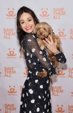 EMMY ROSSUM at 2017 Best Friends Benefit to Save Them All in New York 04/03/2017