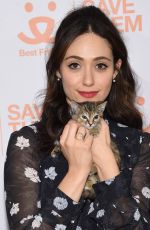 EMMY ROSSUM at 2017 Best Friends Benefit to Save Them All in New York 04/03/2017