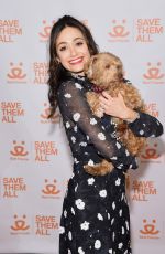 EMMY ROSSUM at 2017 Best Friends Benefit to Save Them All in New York 04/03/2017