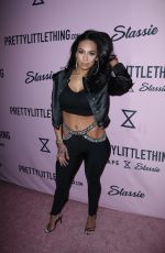 ERICA MENA at Pretty Little Thing Shape x Stassie Launch Party in Hollywood 04/11/2017