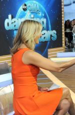 ERIKA JAYNE on the Set of Good Morning America 04/18/2017