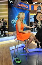 ERIKA JAYNE on the Set of Good Morning America 04/18/2017