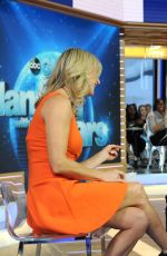 ERIKA JAYNE on the Set of Good Morning America 04/18/2017