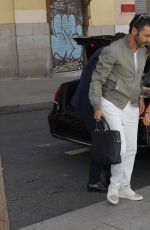 EVA LONGORIA Arrives at Her Hotel in Madrid 04/03/2017