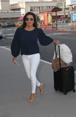 EVA LONGORIA at Burbank Airport in Los Angeles 04/24/2017