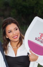 EVA LONGORIA at Marques De Rsical Cellar in Elciego 04/05/2017