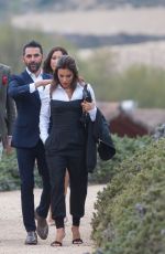 EVA LONGORIA at Marques De Rsical Cellar in Elciego 04/05/2017