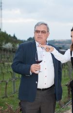 EVA LONGORIA at Marques De Rsical Cellar in Elciego 04/05/2017
