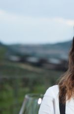 EVA LONGORIA at Marques De Rsical Cellar in Elciego 04/05/2017