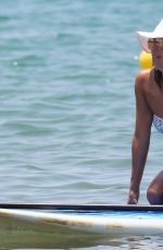 EVA LONGORIA in Swimsuit at a Beach in Maui 04/19/2017