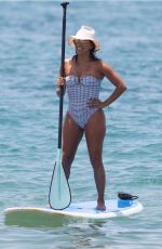 EVA LONGORIA in Swimsuit at a Beach in Maui 04/19/2017