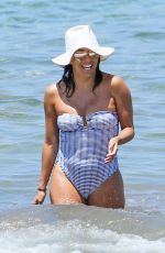 EVA LONGORIA in Swimsuit at a Beach in Maui 04/19/2017