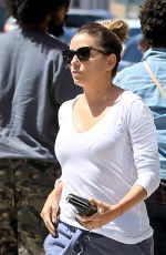 EVA LONGORIA Leaves Anastasia Spa in Beverly Hills 04/13/2017