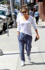EVA LONGORIA Leaves Anastasia Spa in Beverly Hills 04/13/2017