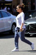EVA LONGORIA Leaves Anastasia Spa in Beverly Hills 04/13/2017