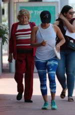 EVA LONGORIA Out Shopping in Miami 04/27/2017