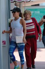 EVA LONGORIA Out Shopping in Miami 04/27/2017