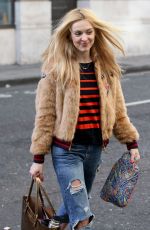 FEARNE COTTON Arrives at BBC Radio 2 Studios in London 04/05/2017