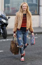 FEARNE COTTON Arrives at BBC Radio 2 Studios in London 04/05/2017