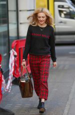 FEARNE COTTON Out and About in London 04/13/2017
