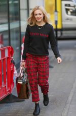 FEARNE COTTON Out and About in London 04/13/2017
