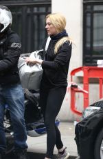 FEARNE COTTON Out and About in London 04/14/2017