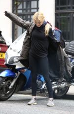 FEARNE COTTON Out and About in London 04/14/2017