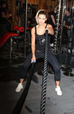 FIONA ERDMANN at John Reed Fitness Studio in Hamburg 04/10/2017