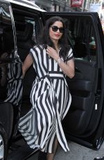 FREIDA PINTO Arrives at AOL Build Speaker Series in New York 04/03/2017