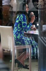 FREIDA PINTO Arrives at SiriusXM Studios in New York 04/04/2017