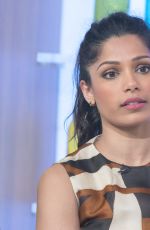 FREIDA PINTO at Sunday Brunch TV Show in London 04/09/2017